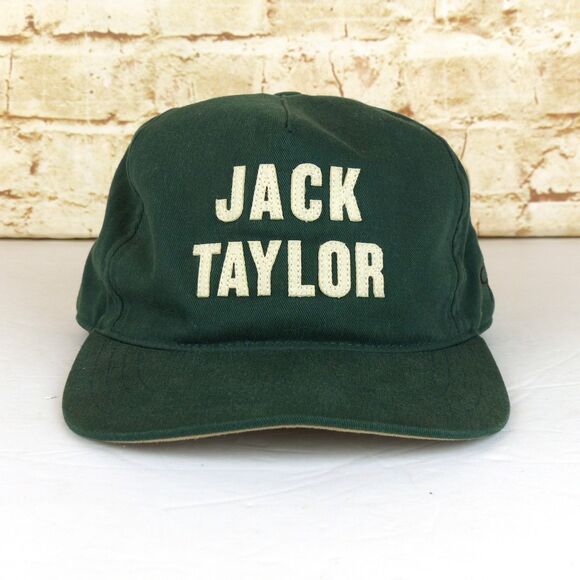 The Ampal Creative Jack Taylor Hat Green USA Made Embroidered Cap Adjustable - Picture 1 of 13